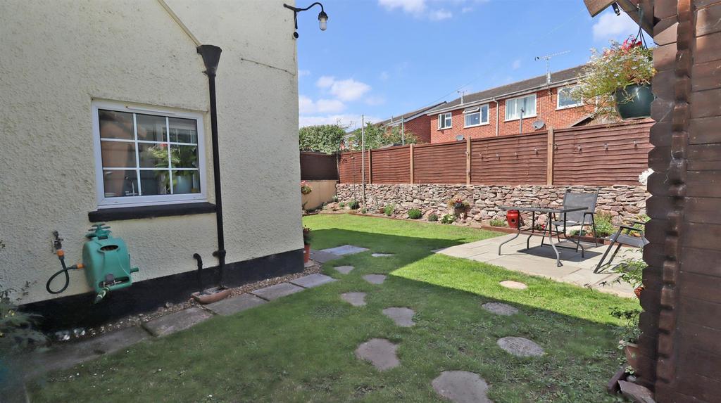 Rear garden