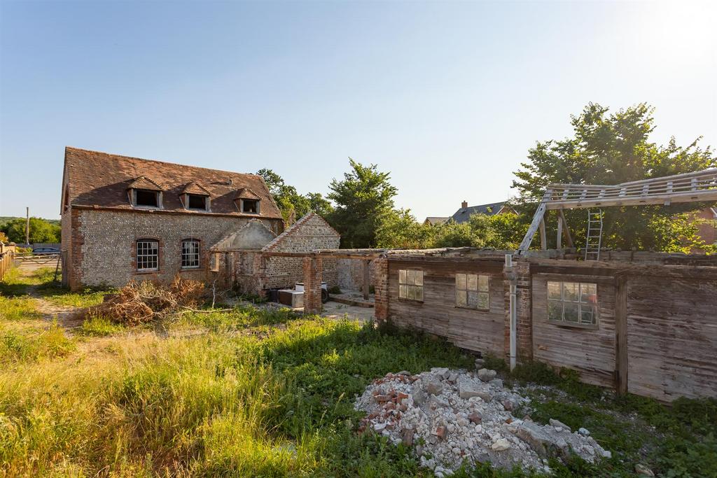Rear of property