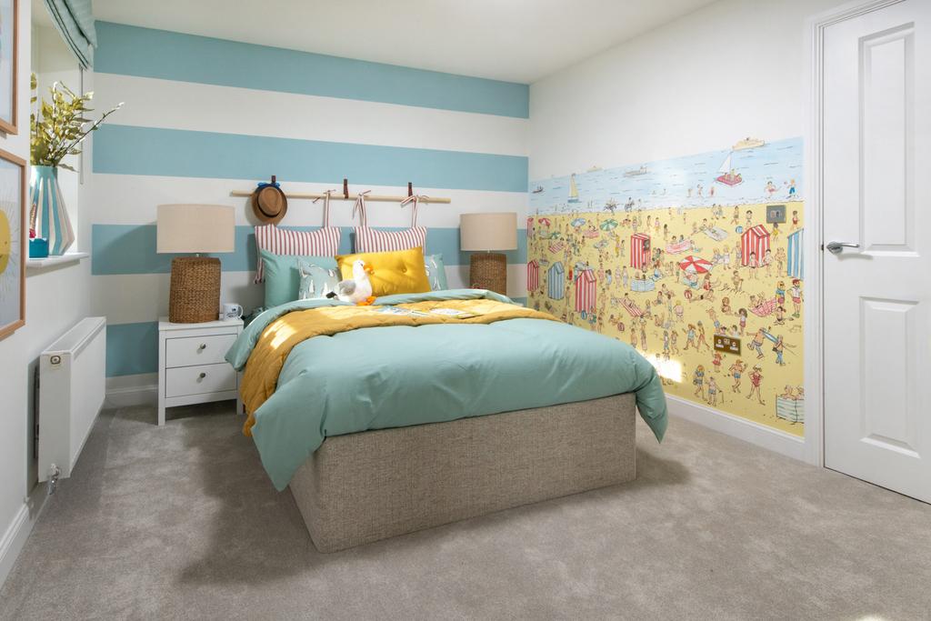 The interior of The Cannington Show Home at...