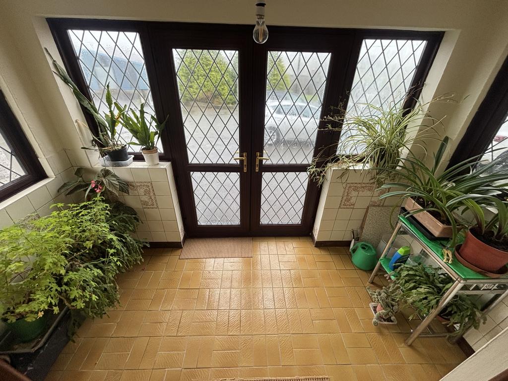 Front entrance porch