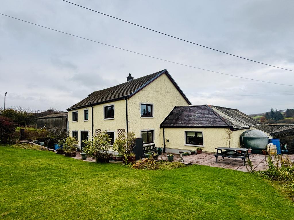 Rear of property