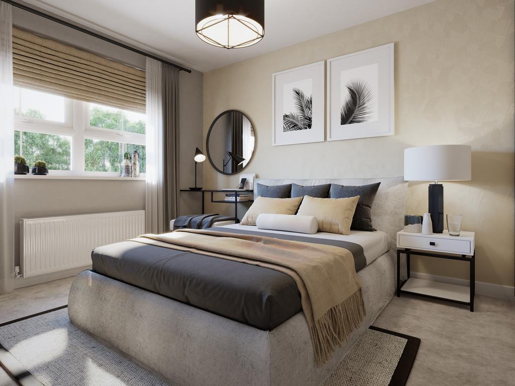 Further double bedroom in the Hemsworth 4...