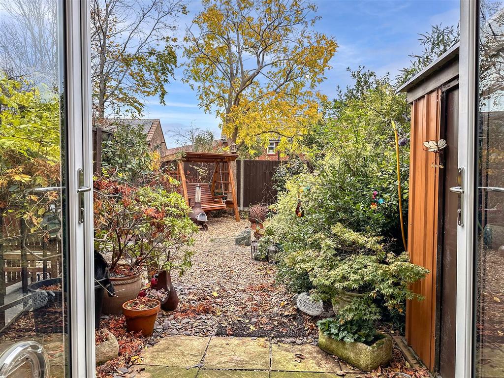 French Door Out To Garden 605