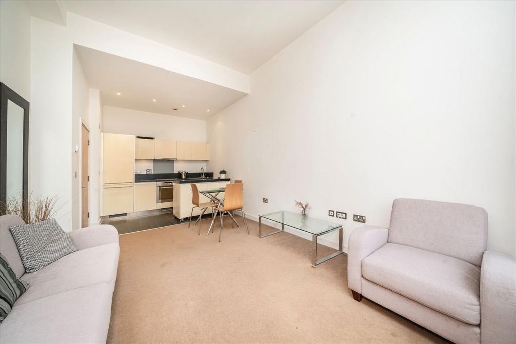 Open-plan living area, open plan living