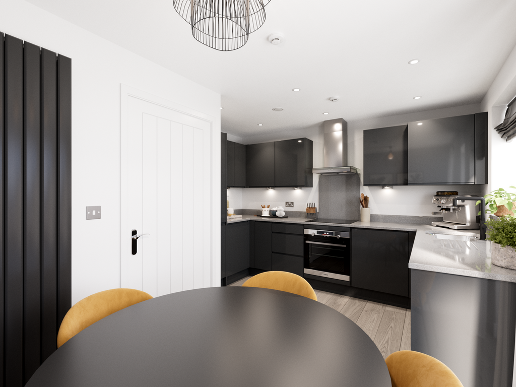 Open-plan living area