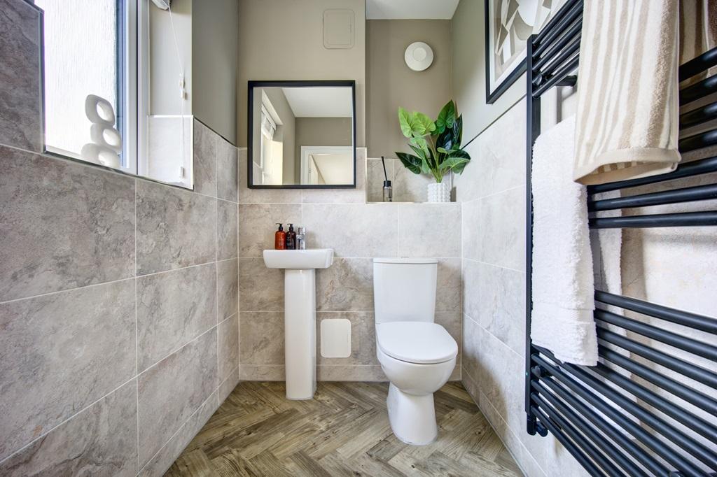 Handy downstairs WC