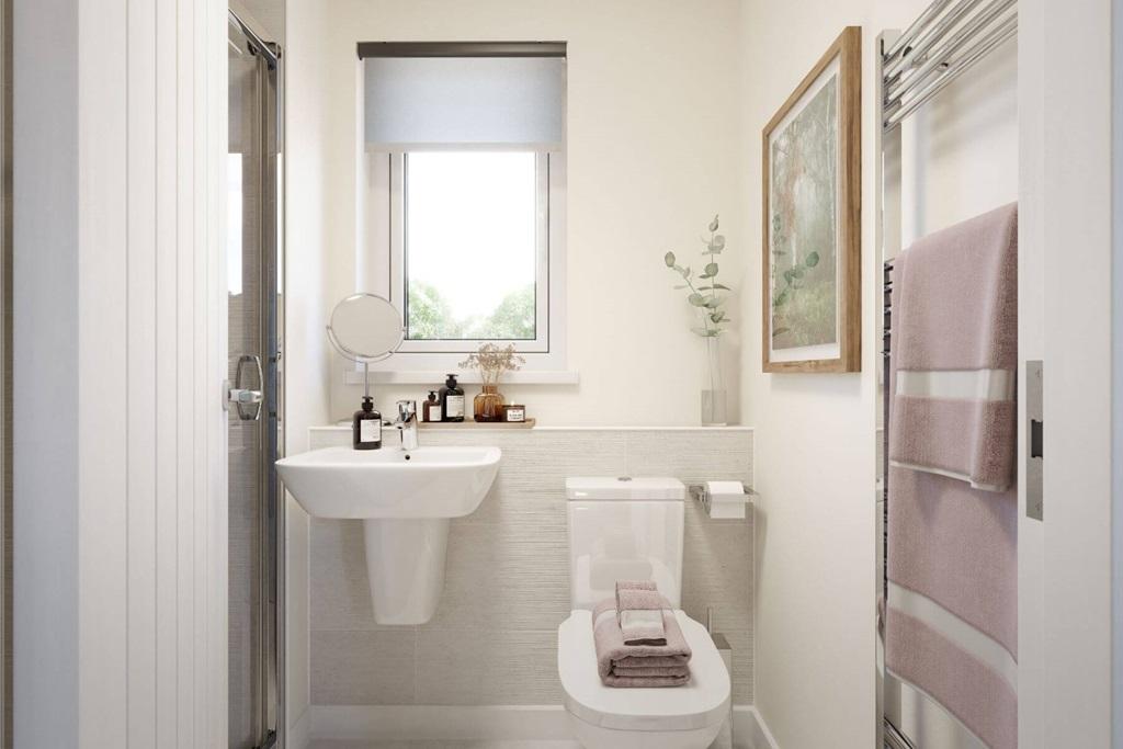 Practical en suite