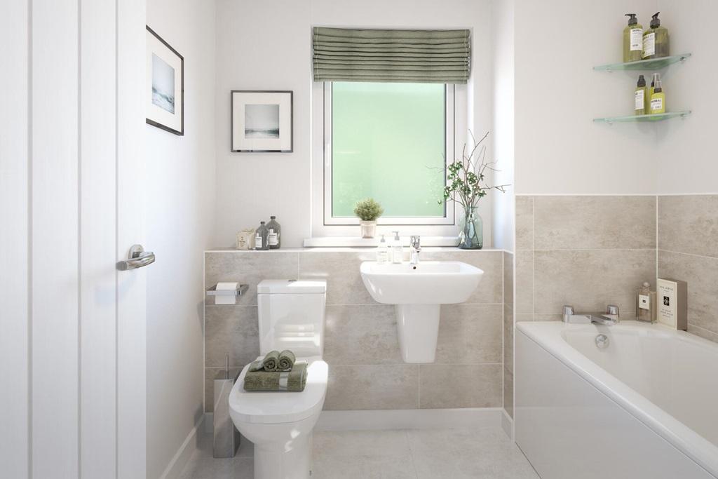 Stylish family bathroom