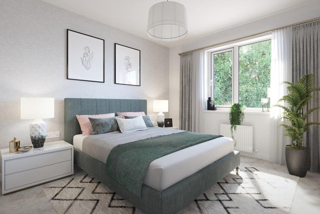 Another spacious double bedroom