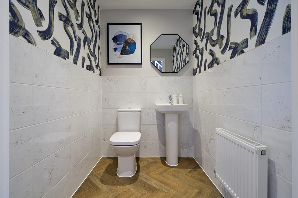 A handy downstairs WC