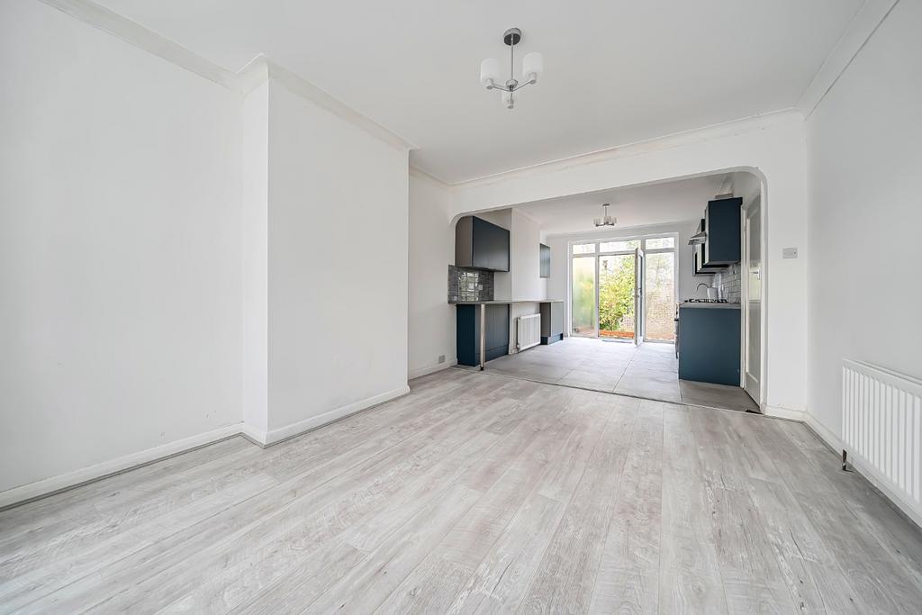 Open-plan living area, open plan living