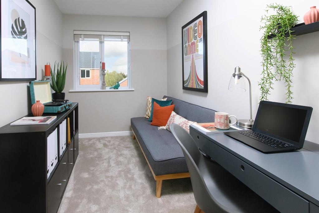 With room for a single bed or your own home office