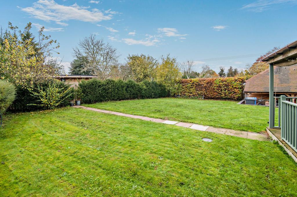 Rear garden