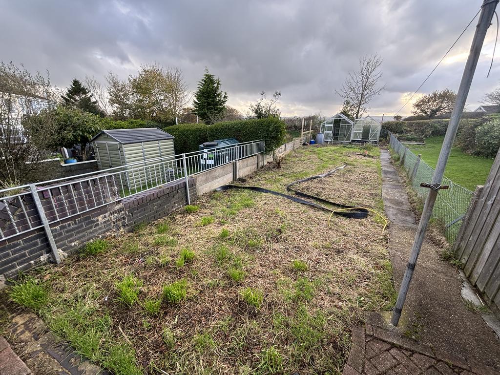 Rear garden