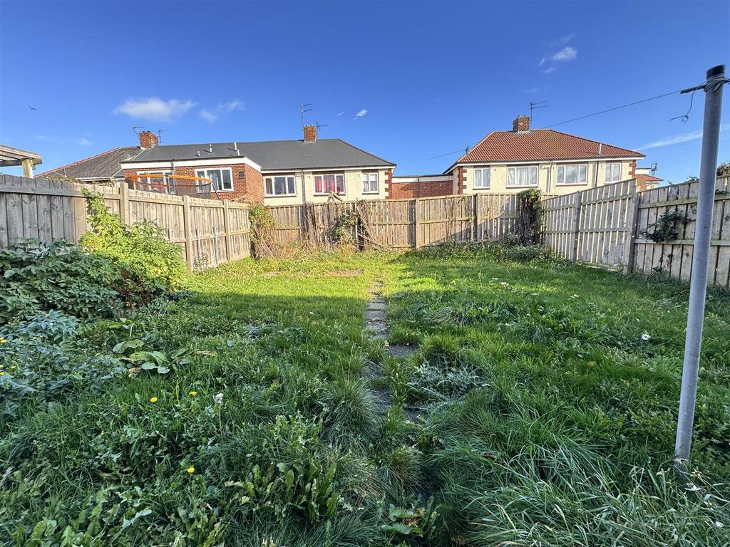 Rear garden