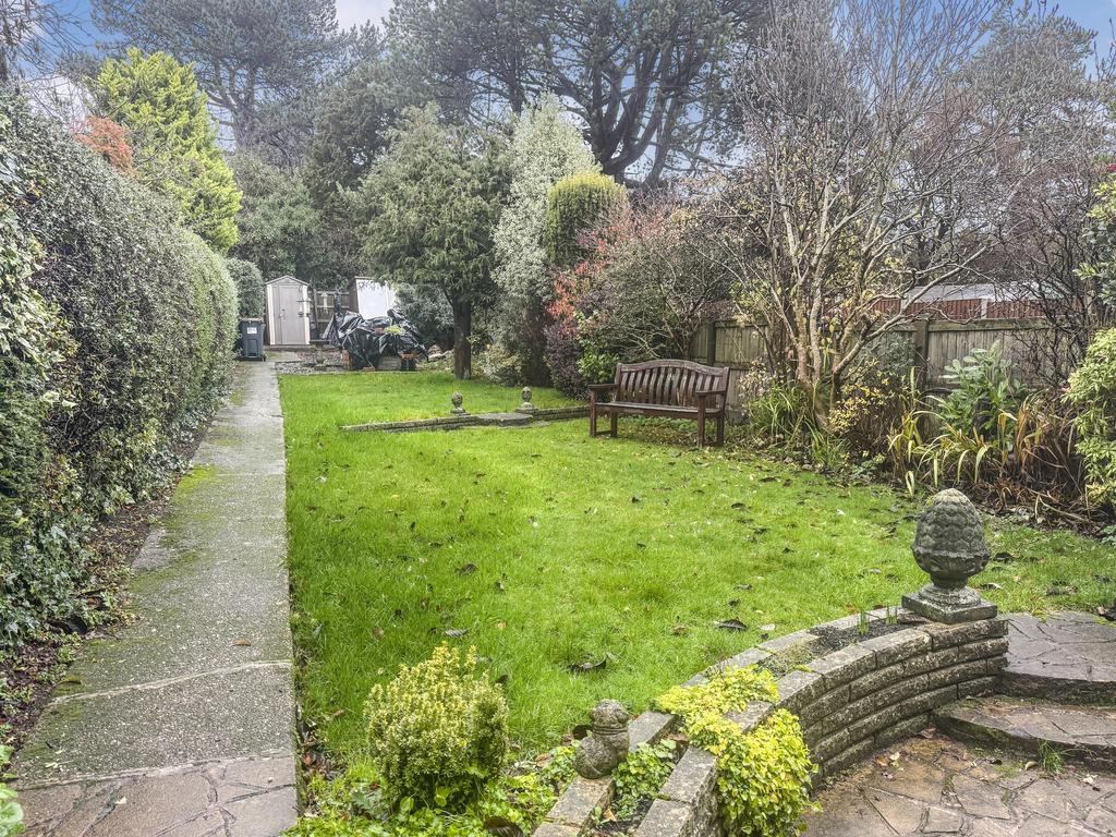 Rear garden