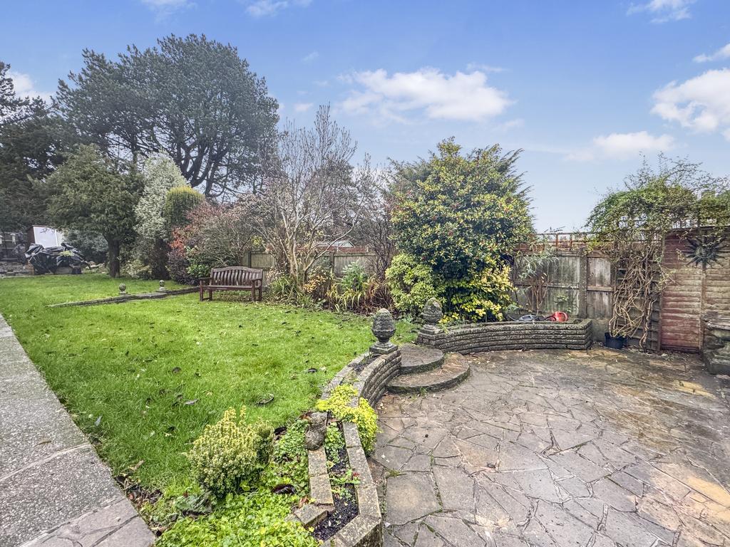 Rear patio