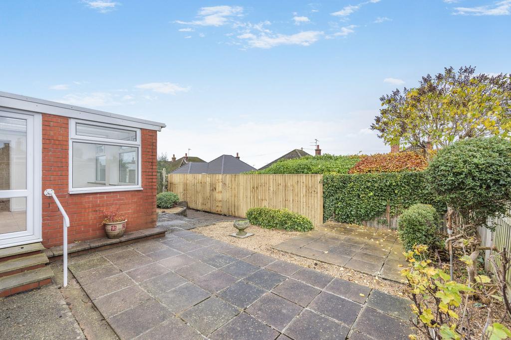 Rear garden