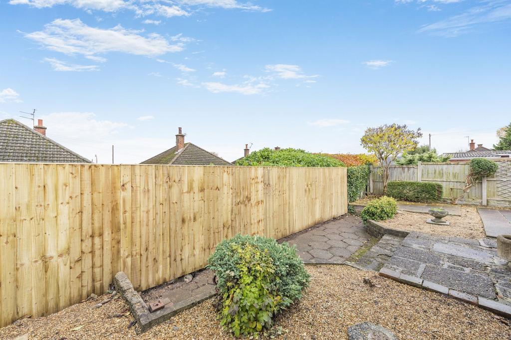 Rear garden