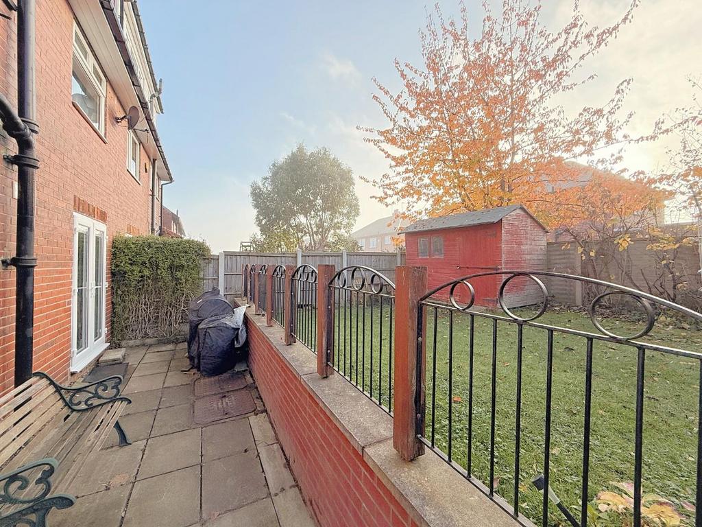 Rear garden