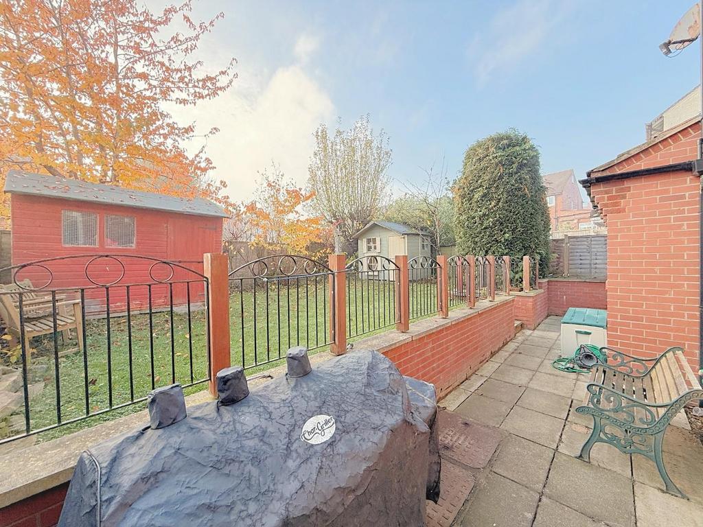 Rear garden