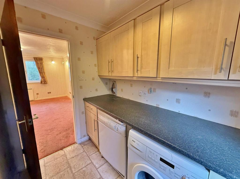 Utility room entrance to dining room