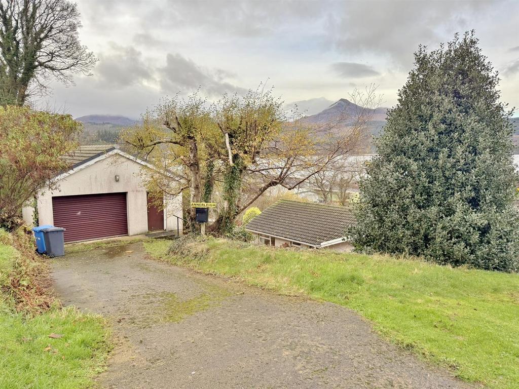 Driveway and garage