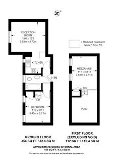 1 bedroom flat for sale, Belgrave House, Clapham Road, London, SW9