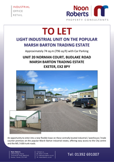 Industrial unit to rent, Budlake Rd Exeter EX2 8PY