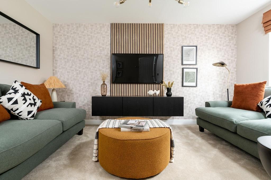 Plenty of space for the whole family to relax...