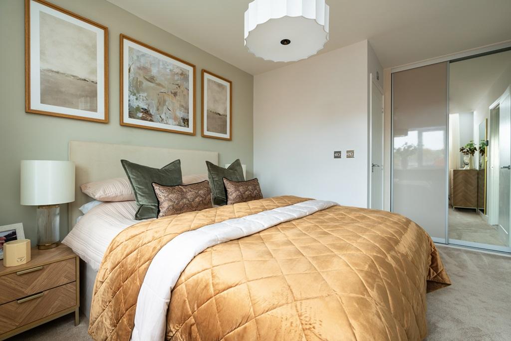 Room for a storage and wardrobes, and a little...