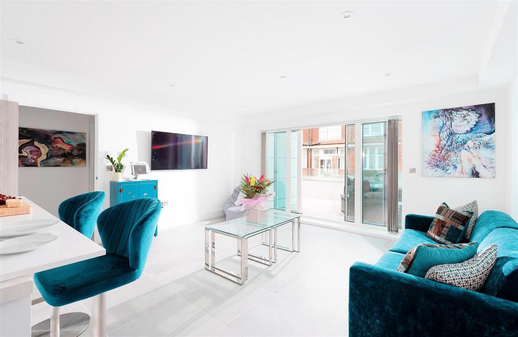Open plan living space