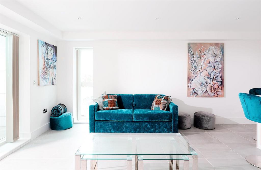 Open plan living space