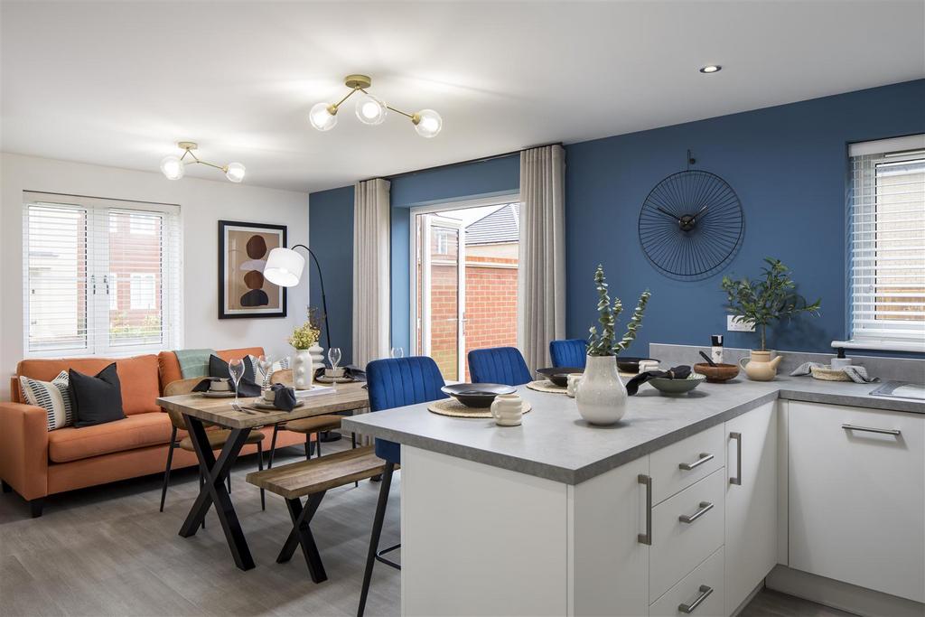 Kitchen/Dining/Family Room