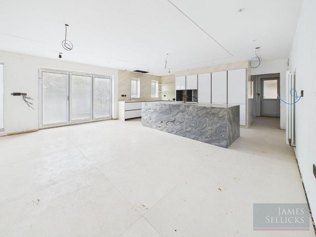 Open-Plan Dining/Living/Kitchen Space