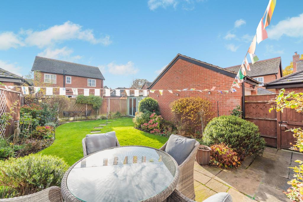 Rear garden
