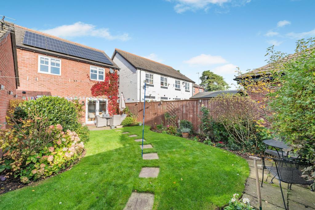 Rear garden