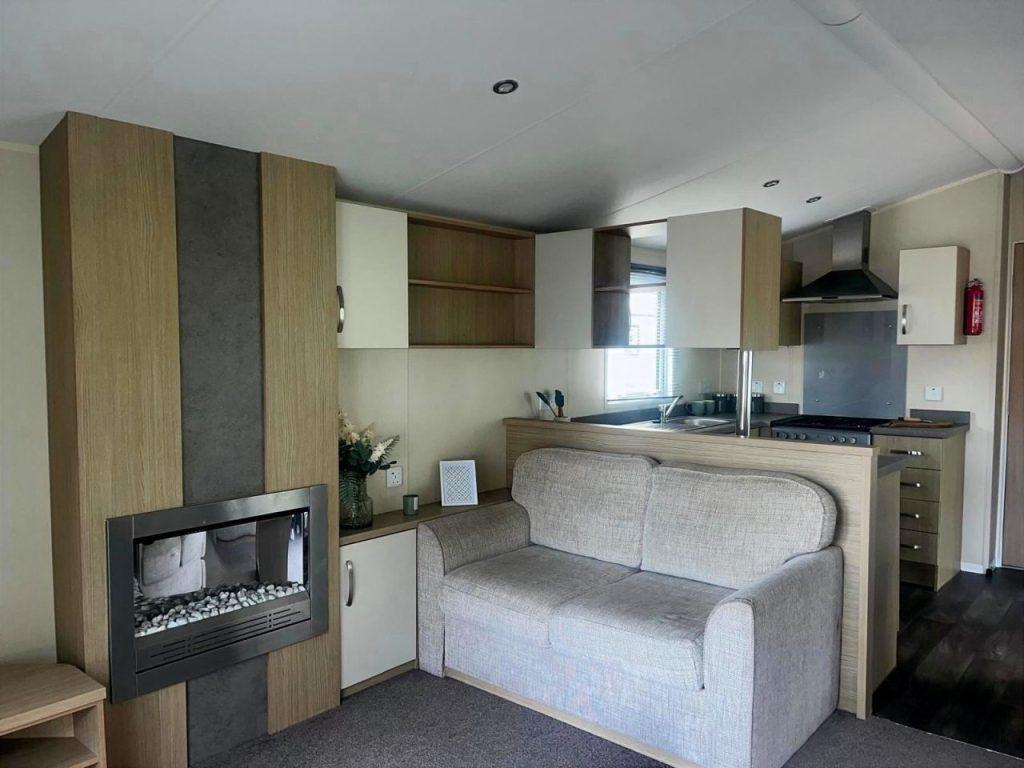 Willerby Brockenhurst 2016 Electric Fire, Double S