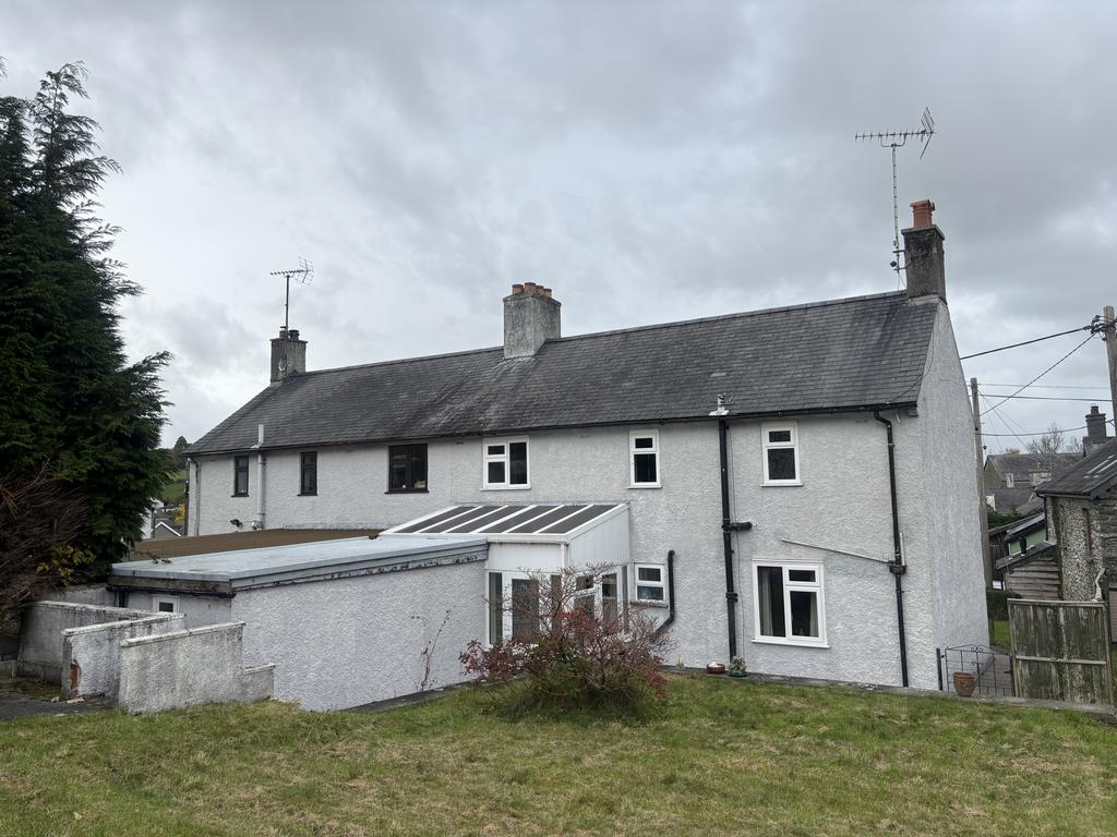 Rear of property