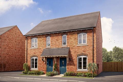 2 bedroom semi-detached house for sale, Plot 113, 114, 121, The Dudley 5th Edition at Sunloch Meadows, LE10, Lutterworth Road, Burbage LE10