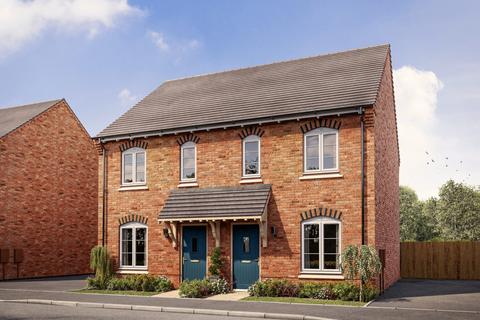 2 bedroom semi-detached house for sale, Plot 113, 114, 121, The Dudley 5th Edition at Sunloch Meadows, Lutterworth Road, Burbage LE10