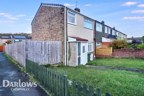 3 bedroom end of terrace house for sale, Sir Stafford Close, Caerphilly