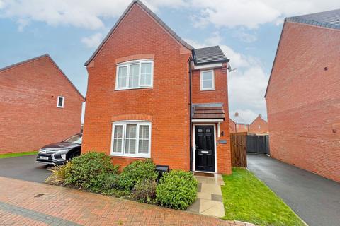3 bedroom detached house for sale, Copper Drive, Burbage, Hinckley, Leicestershire, LE10 2UN