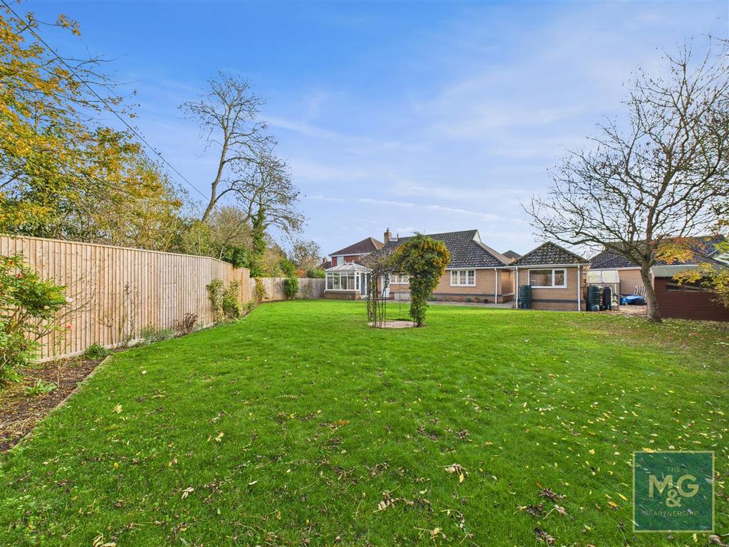 Rear garden