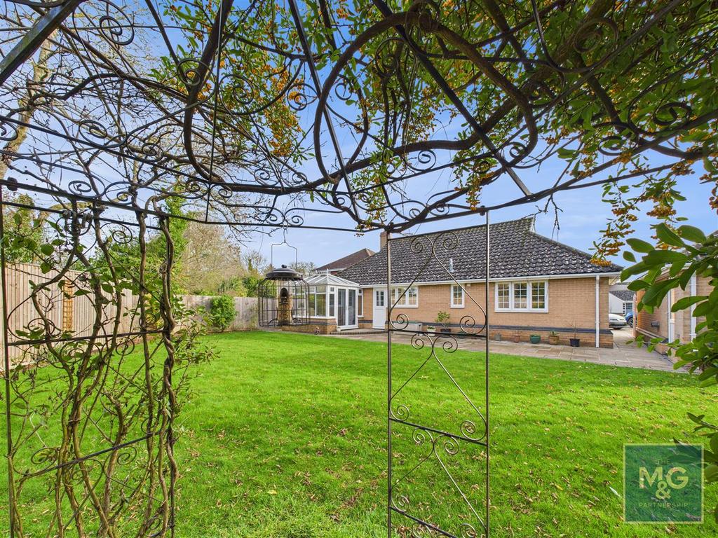 Rear garden
