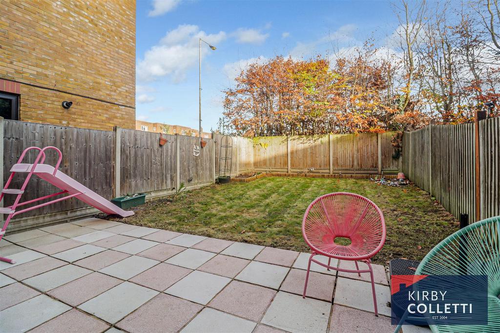 Rear garden