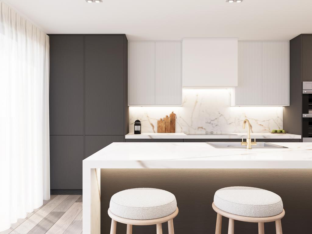 Open Kitchen, Living and Dining Space