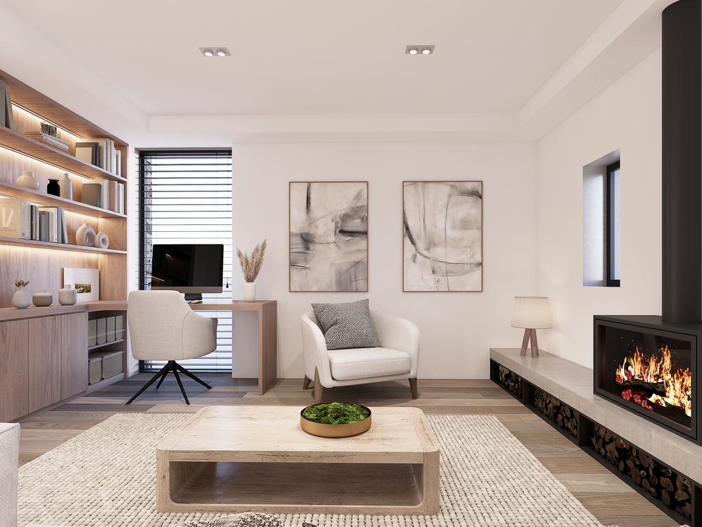 Open Kitchen, Living and Dining Space