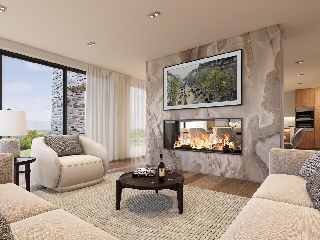 Open Kitchen, Living and Dining Space