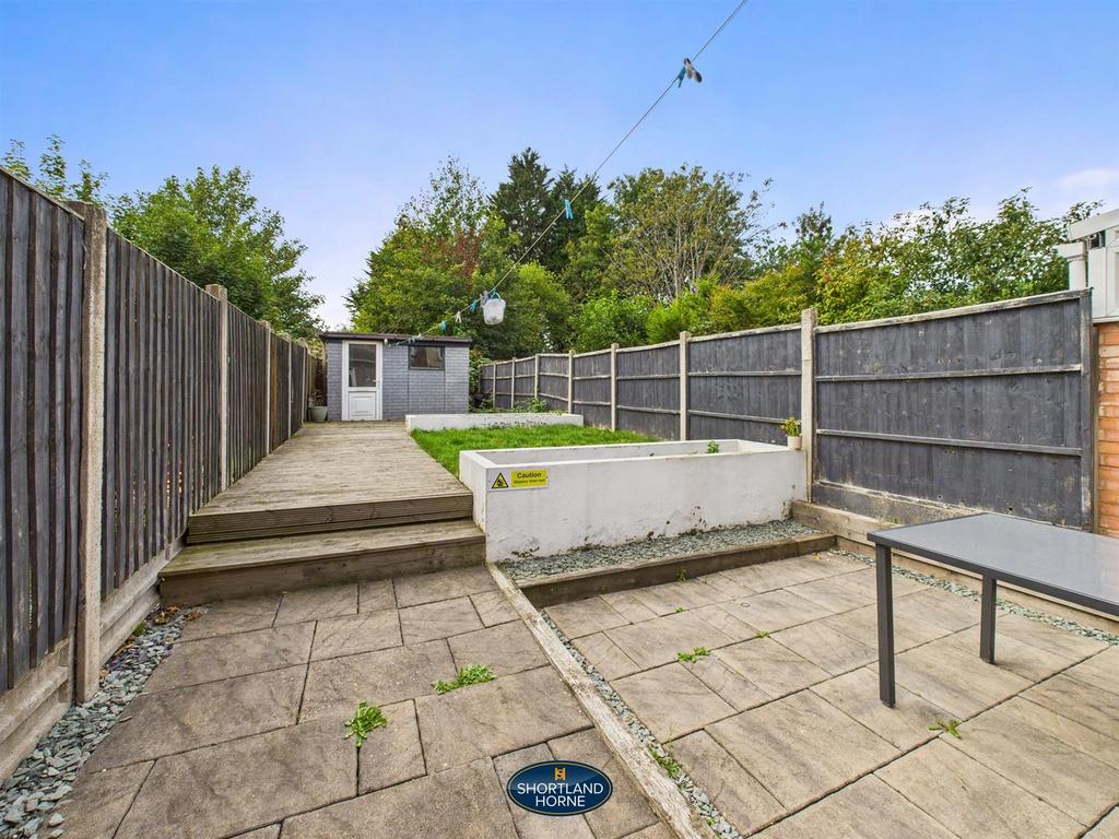 Rear garden